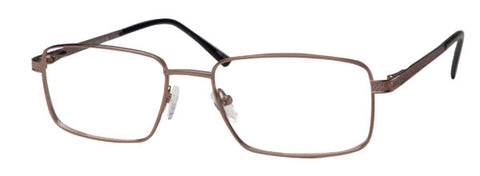 LUMAX Eyeglasses  LU1126  56-18-145   Light Gunmetal or Brown
