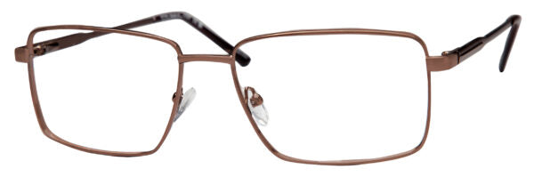 LUMAX Eyeglasses  LU1127   58-17-150   Brown, Gold or Gunmetal