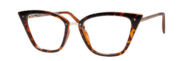 LUMAX Eyeglasses  LU1128   54-18-140   Cobalt, Crystal, Green, Tortoise or Black