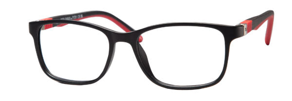 LUMAX Eyeglasses  LU1131   48-15-135   Black/Red,  Black/Grey