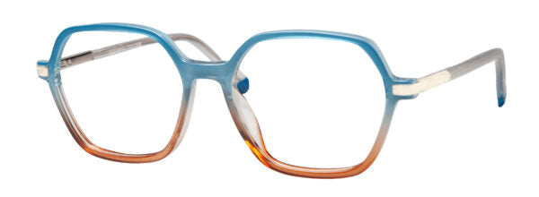 LUMAX Eyeglasses  LU1133   53-17-140   Brown Fade, Blue Fade or Grey Fade