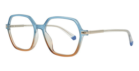 LUMAX Eyeglasses  LU1133   53-17-140   Brown Fade, Blue Fade or Grey Fade