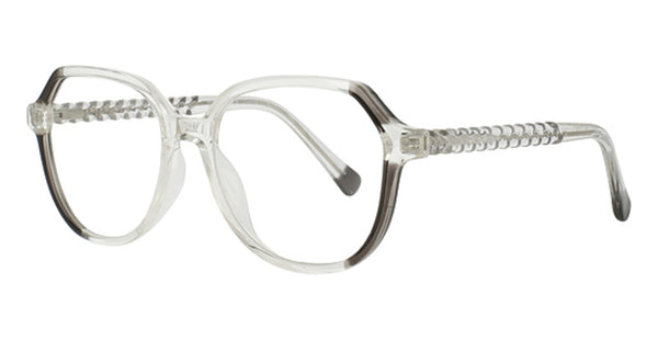 LUMAX Eyeglasses  LU1138   53-17-145   Brown/Crystal, Crystal/Grey or Black/Red