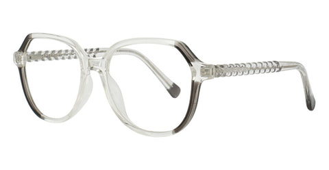 LUMAX Eyeglasses  LU1138   53-17-145   Brown/Crystal, Crystal/Grey or Black/Red