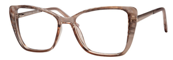 LUMAX Eyeglasses  LU1142  54-18-145   Mink or Plum Grey