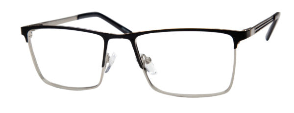 LUMAX Eyeglasses  LU1146  54-17-140   Black/Silver or Brown/Gold