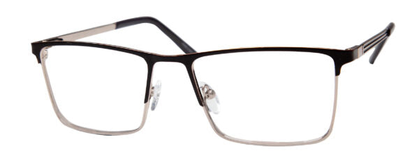 LUMAX Eyeglasses  LU1146  54-17-140   Black/Silver or Brown/Gold