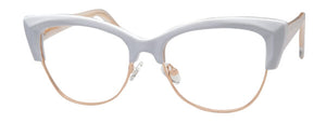 LUMAX Eyeglasses  LU1150   54-17-145   White/Gold or Black/Gold