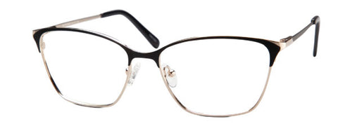 marie claire eyeglasses 6347   53-15-140   Black/Gold or Green/Silver