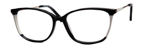 marie claire eyeglasses 6348   54-16-140   Black/White or Tortoise/Bone