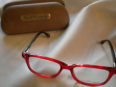 Ernest Hemingway Eyeglasses H4617 RED W/BLK  52 17 140 - EYE-DOC Shop USA