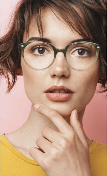 marie claire eyeglasses 6284 50-18-143   Green, Purple or Mauve