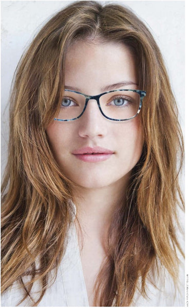 marie claire eyeglasses 6289   53-16-140   Blue, Brown or Purple Marble