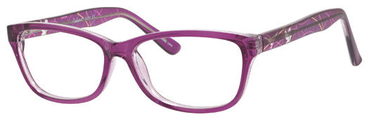 Enhance Eyeglasses 3957  53-15-140  Black, Brown, Cobalt or Purple - EYE-DOC Shop USA