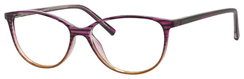 Enhance Eyeglasses 4080 55-15-140   Purple Mix, Blue Mix, Brown Gold Mix or Red Navy Mix - EYE-DOC Shop USA