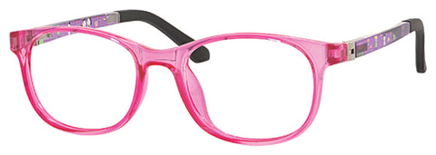 Enhance Eyeglasses 4132 46-17-130 Pink Crystal, Blue Crystal or Black Crystal - EYE-DOC Shop USA