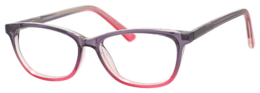 Enhance Eyeglasses 4142  52-15-140  Lilac/Aqua, Blue/Red or Wine/Brown