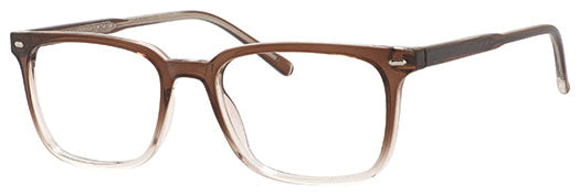 Enhance Eyeglasses 4181 2 Sizes Brown Fade or Black Fade