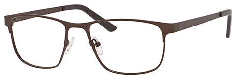 Enhance Eyeglasses 4184  56-18-145  Satin Brown, Gunmetal or Black