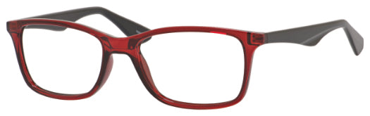 Enhance Eyeglasses 4200  3 sizes Shiny Black or Shiny Burgundy/Black