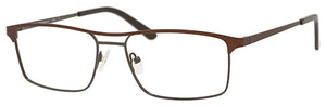 Esquire Eyeglasses 1586  57-17-145  Brown/Gunmetal or Black/Silver