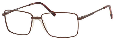 Esquire Eyeglasses 1587  55-16-145  Brown or Gunmetal