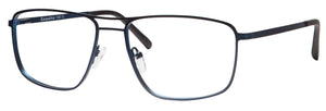 Esquire Eyeglasses 1589 57-17-145  Matte Blue, Gunmetal