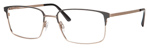 Esquire Eyeglasses 1601  55-18-145  Grey/Light Brown or Black/Gunmetal