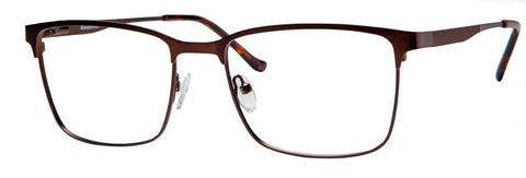 Esquire Eyeglasses 1604  58-19-150  Matte Brown or Matte Gunmetal