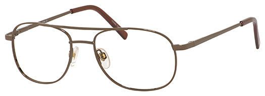 Esquire Eyeglasses 7766  54-16-145  57-16-150 Brown or Gunmetal - EYE-DOC Shop USA