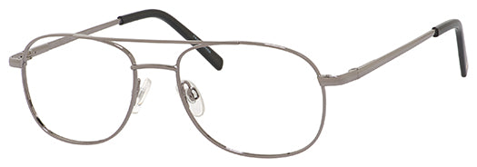 Esquire Eyeglasses 7766  54-16-145  57-16-150 Brown or Gunmetal - EYE-DOC Shop USA