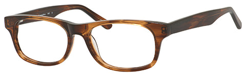 Esquire Eyeglasses 7857  2 Sizes  Brown, Matte or Shiny Black