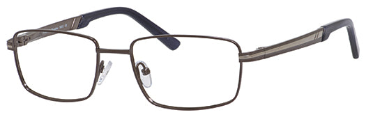 Esquire Eyeglasses 8653 54-18-145  Black or Gunmetal  TITANIUM  - NICKLE FREE - EYE-DOC Shop USA