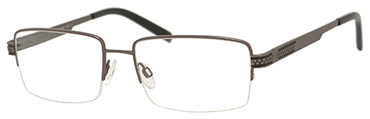 Esquire Eyeglasses 8656  54-18-145  Brown or Gunmetal  TITANIUM  - NICKLE FREE