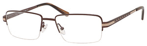 Esquire Eyeglasses 8657  55-19-145  Brown  TITANIUM - NICKEL FREE