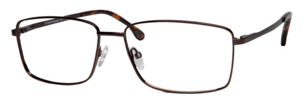 Esquire Eyeglasses 8661   59-16-150   Gunmetal or Brown    TITANIUM  - NICKLE FREE