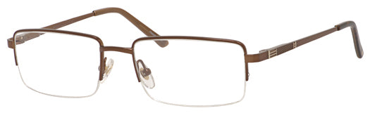 Esquire Eyeglasses 8856 54-18-140  Gunmetal or Brown  TITANIUM - NICKEL FREE - EYE-DOC Shop USA