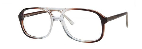 Enhance Eyeglasses 5716   3 Sizes    Brown Fade or Grey Fade