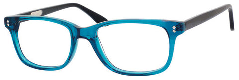 Ernest Hemingway Eyeglasses H4617 TEAL W/BLK  52 17 140 - EYE-DOC Shop USA