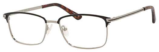 Ernest Hemingway Eyeglasses H4837  53-15-145  Brown/Silver or Black/Silver - EYE-DOC Shop USA