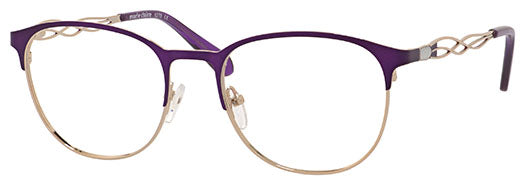 marie claire eyeglasses 6278  52-18-140  Purple Gold, Red Gold or Black Golds