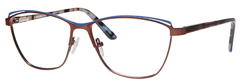 marie claire eyeglasses 6279  55-14-140  Matte Brown/Blue or Purple/Pink