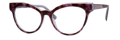 marie claire eyeglasses 6299   57-18-145   Purple or Red Marble