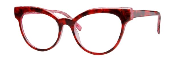 marie claire eyeglasses 6299   57-18-145   Purple or Red Marble