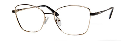 marie claire eyeglasses 6308  55-16-140  Gold/Black or Silver/Purple
