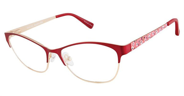 Rachel Roy Eyeglasses Fresh 54-16-135  Black, Crimson or Teal